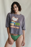 Woodstock 1969 Crop Tee