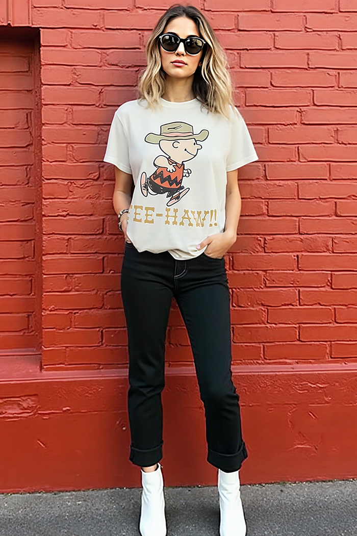 Yee-Haw Cowboy Charlie Tee