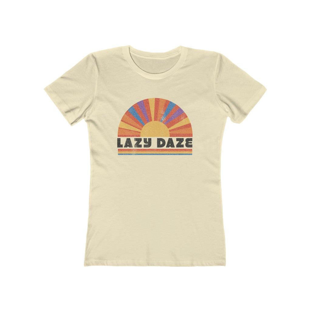 Lazy Daze Curvy Boyfriend Tee - Life Clothing Co