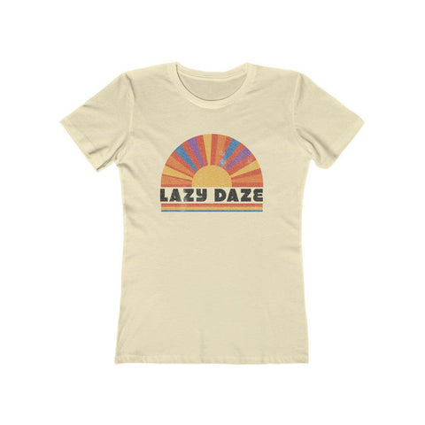 Lazy Daze Curvy Boyfriend Tee - Life Clothing Co