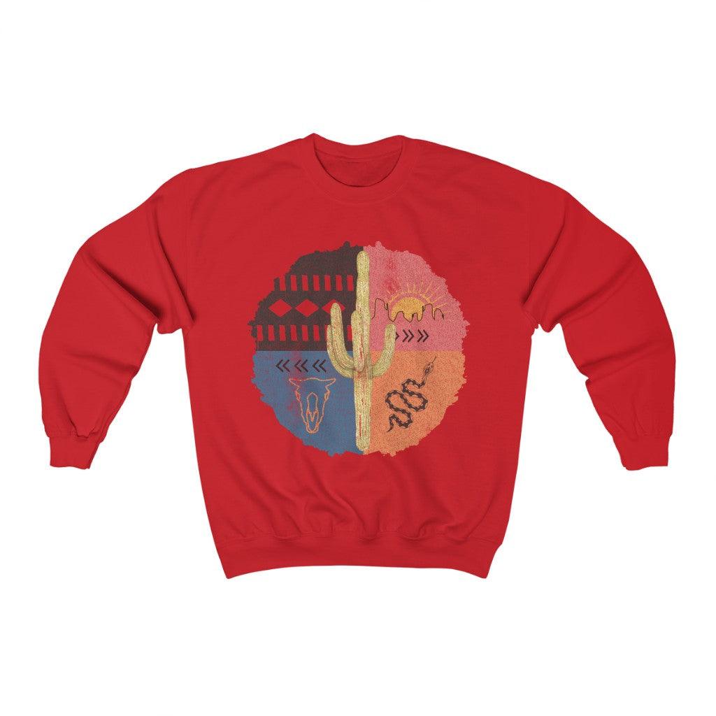 Desert Elements Crewneck Sweatshirt - Life Clothing Co