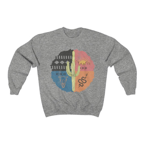 Desert Elements Crewneck Sweatshirt - Life Clothing Co