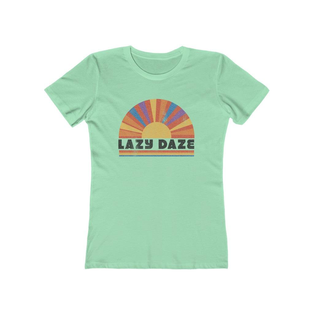 Lazy Daze Curvy Boyfriend Tee - Life Clothing Co