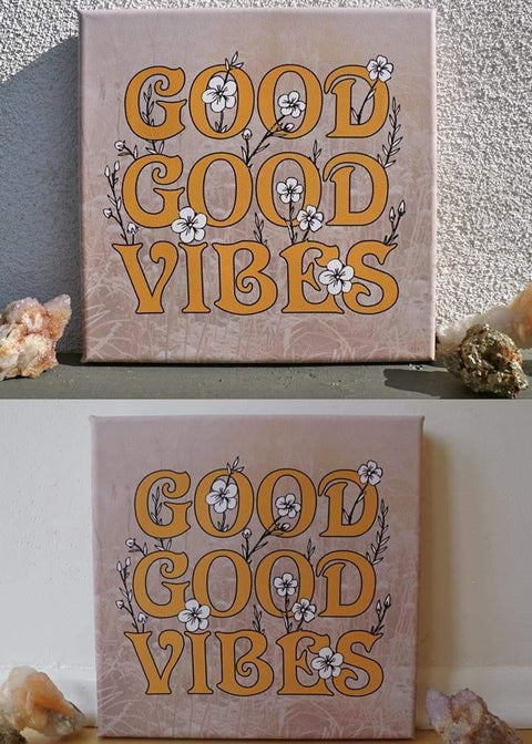 Good Vibes Art Canvas 1