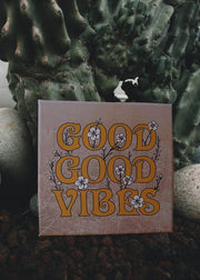 Good Vibes Art Canvas featured