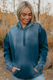 Navy Faded Freedom Hoodie - Life Clothing Co