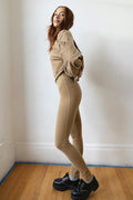 Audrey Brown Pants - Life Clothing Co