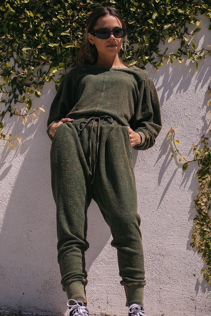 Adventure Olive Joggers - Life Clothing Co