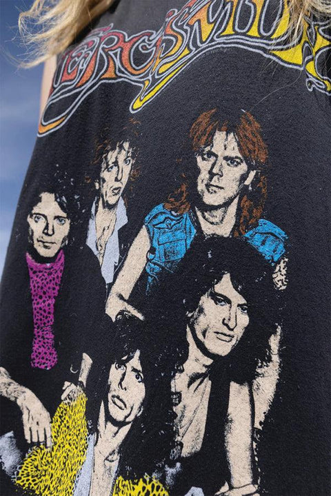 Aerosmith t shirt dress store