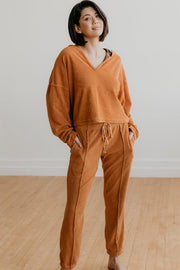 Orange All Good Joggers - Life Clothing Co