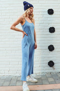 Blue Happy Jumpsuit - Life Clothing Co