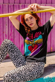 Bon Jovi Heart & Dagger Vintage Tee - Life Clothing Co
