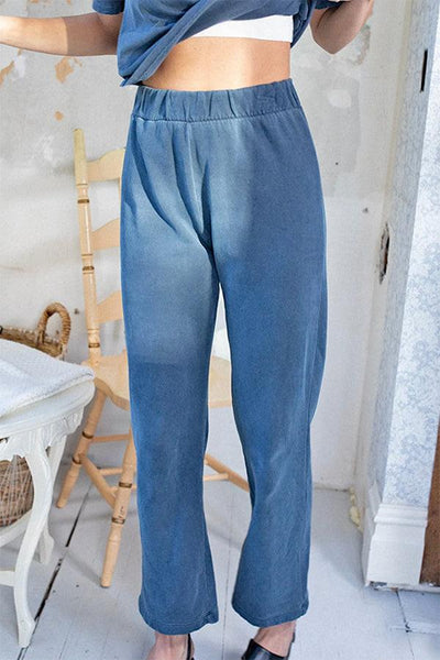 Navy Leisure Pants - Life Clothing Co