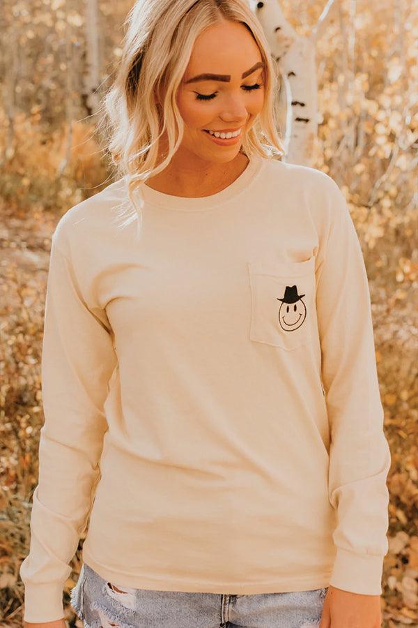 Happy Cowboy Long Sleeve - Life Clothing Co