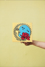 Moon Kissed Art Canvas - Life Clothing Co