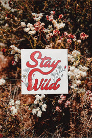 Stay Wild Art Canvas - Life Clothing Co