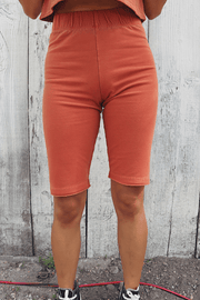 Macy Happiness Persimmon Shorts - Life Clothing Co