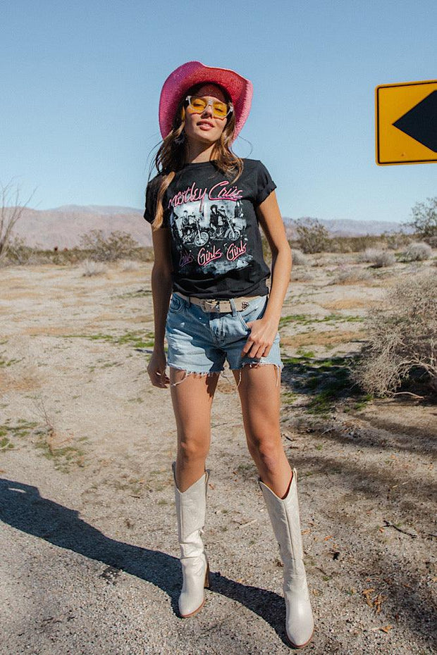 Motley Crue Girls Girls Girls Vintage Tee - Life Clothing Co