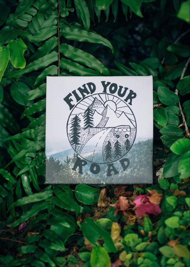 Find Your Road Art Canvas - Life Clothing Co