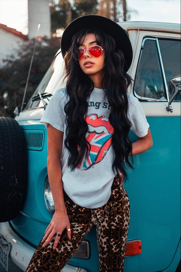 Rolling Stones Flag Vintage Tee - Life Clothing Co