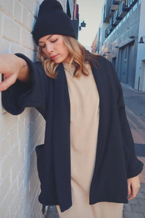 Black Rumi Cardigan - Life Clothing Co