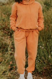 Daybreak Orange Joggers - Life Clothing Co