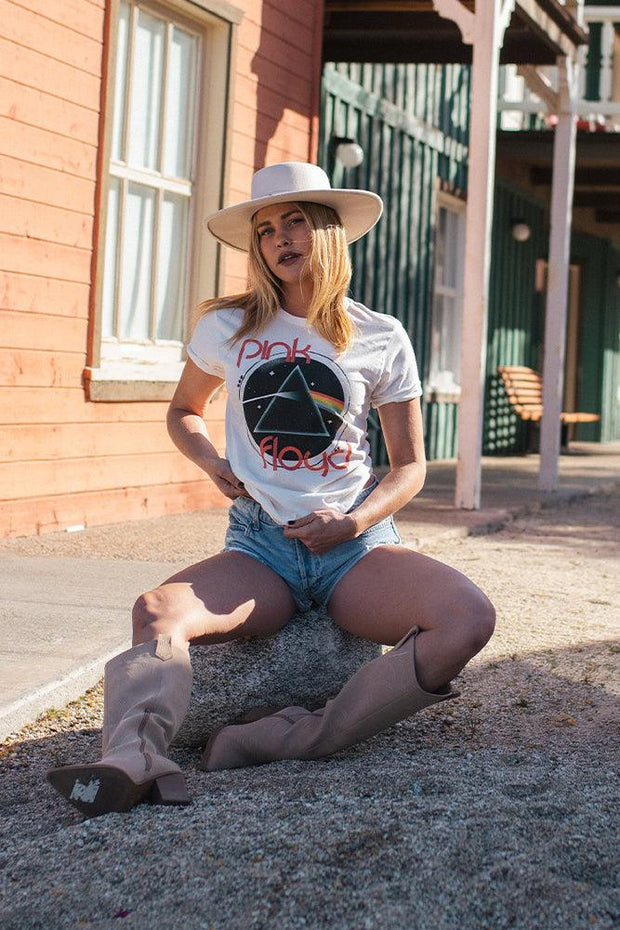 Pink Floyd Circle Vintage Tee - Life Clothing Co