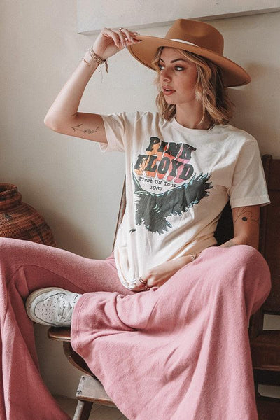 Pink Floyd First US Tour Vintage Tee Life Clothing Co