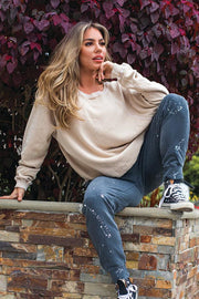 The Ivory Plush Crewneck - Life Clothing Co