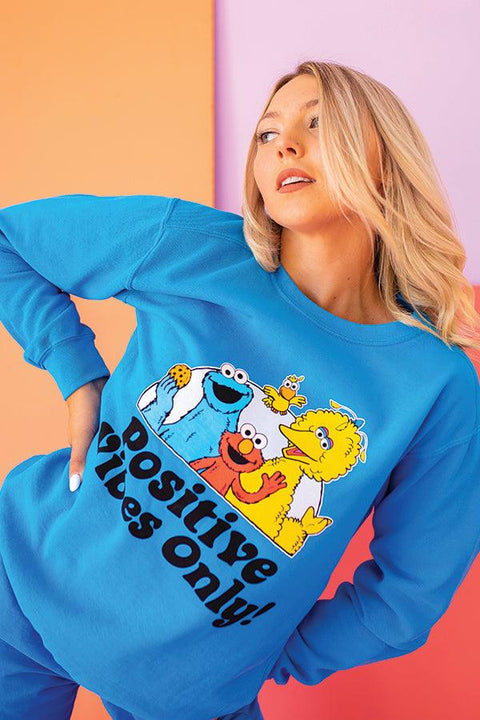 Positive Vibes Sesame Sweater - Life Clothing Co
