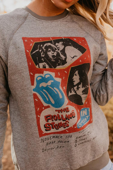 Rolling Stones Fleece Sweatshirt - Life Clothing Co