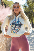 Rolling Stones Flower Power Hoodie - Life Clothing Co