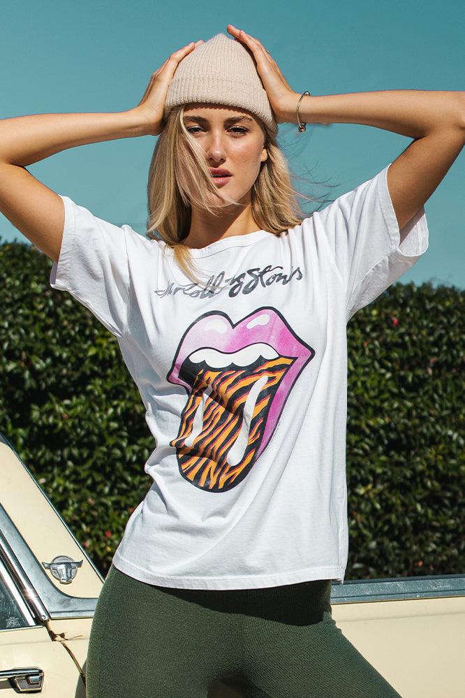 Rolling Stones Pop Vintage Rock And Roll Band Tee by Life Clothing Co