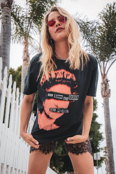Sex Pistols God Save The Queen Vintage Tee - Life Clothing Co