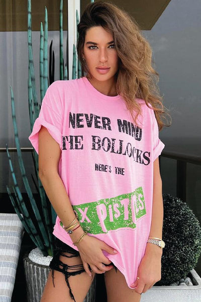 Sex Pistols Oversized Concert Tee - Life Clothing Co