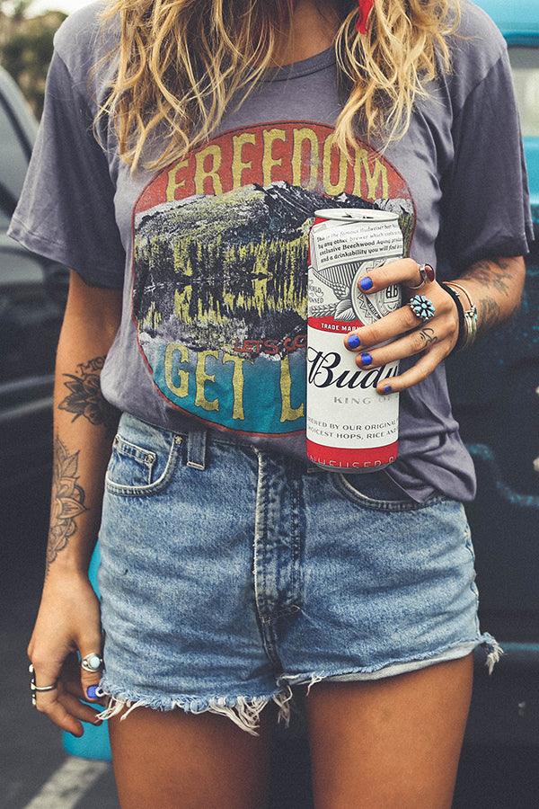 Freedom Get Lost Camden Tee - Life Clothing Co