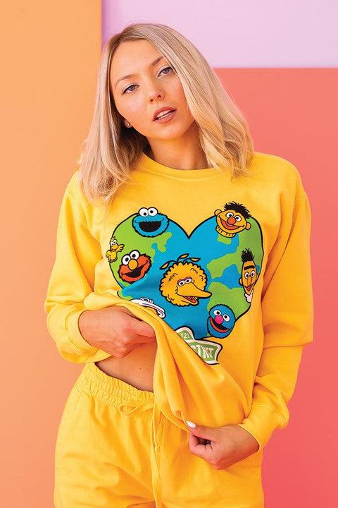 World Heart Sesame Sweater - Life Clothing Co