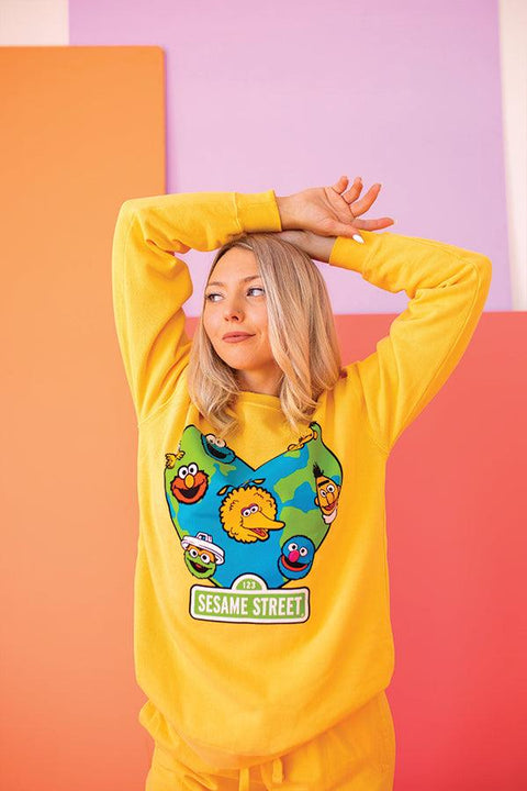 World Heart Sesame Sweater - Life Clothing Co